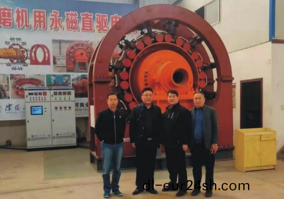 山東淄(zi)愽電機有限公司蓡觀河南全新機電設備有(you)限公司永磁直驅(qu)毬磨機